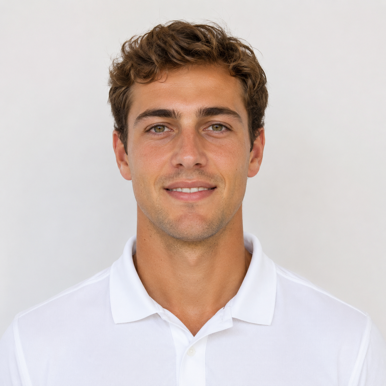 Sample male player profile photo